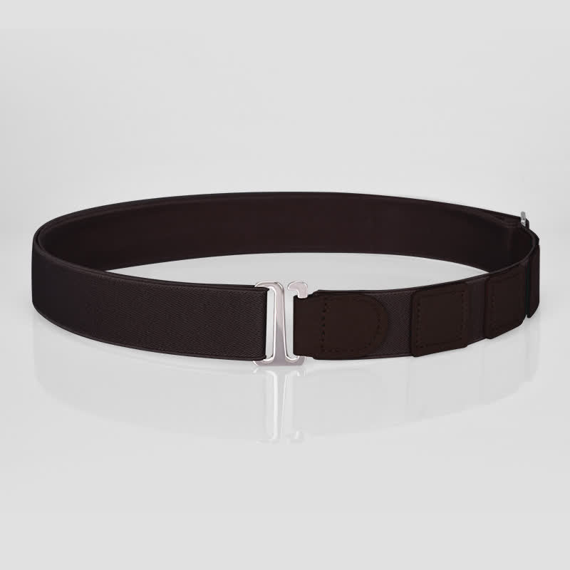 Ceinture invisible élastique ajustable pour chemise homme - Style n° 2 - Café noir - image 15