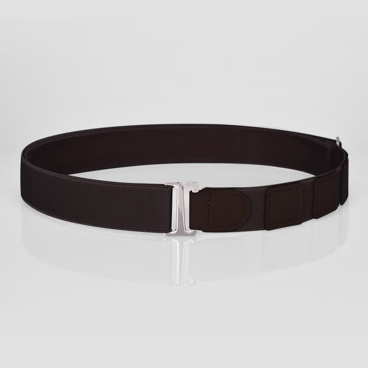 Ceinture invisible élastique ajustable pour chemise homme - Style n° 2 - Café noir - image 15