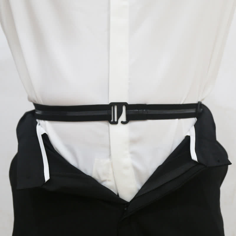 Ceinture invisible élastique antidérapante et réglable pour chemise homme - image 3