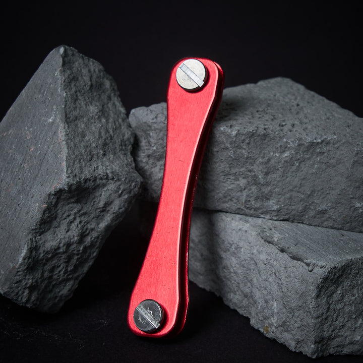 Organiseur de clés compact, peu encombrant et confortable à transporter - Rouge - image 1