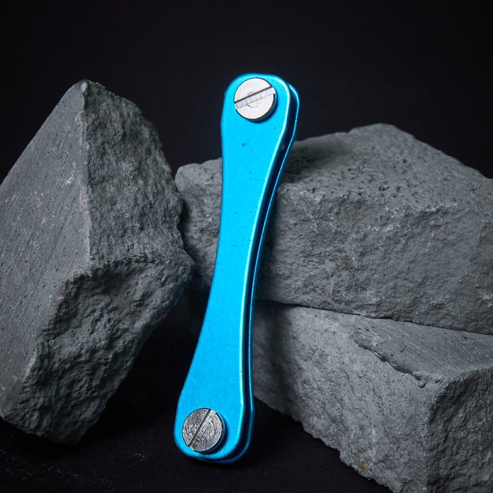 Organiseur de clés compact, peu encombrant et confortable à transporter - Bleu - image 7