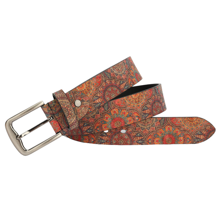 Ceinture à motif floral riche style bohème rétro pour femme - 44 - image 0
