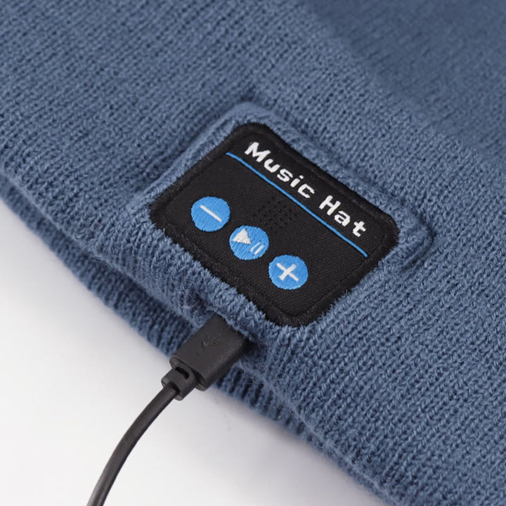 Bonnet Bluetooth avec musique d'hiver et éclairage LED - image 4