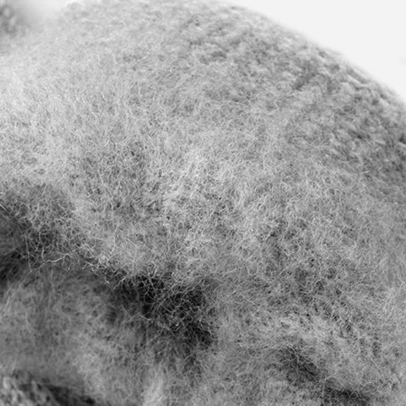 Gants tricotés à motif géométrique chic de style ethnique - image 5