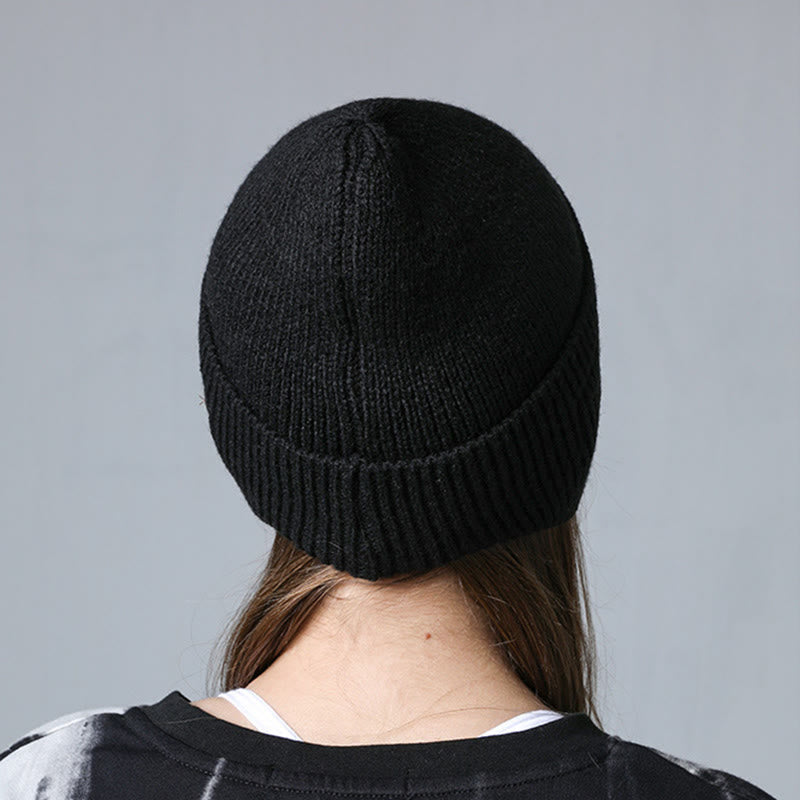 Bonnet tricoté d'hiver avec musique et éclairage Bluetooth détachable - image 2