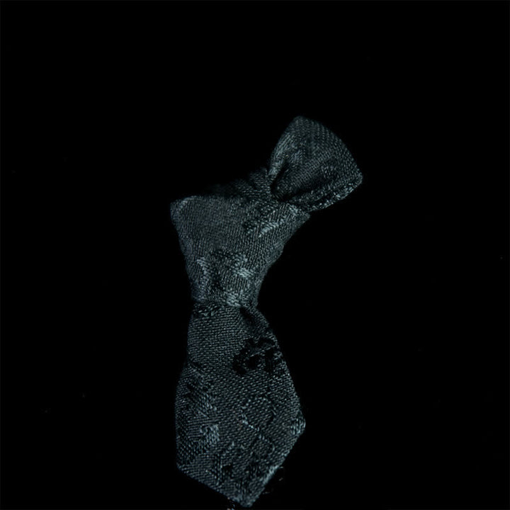 Épingle à revers en tissu de mariage pour homme, en forme de mini-cravate créative - Style n° 8 - image 12