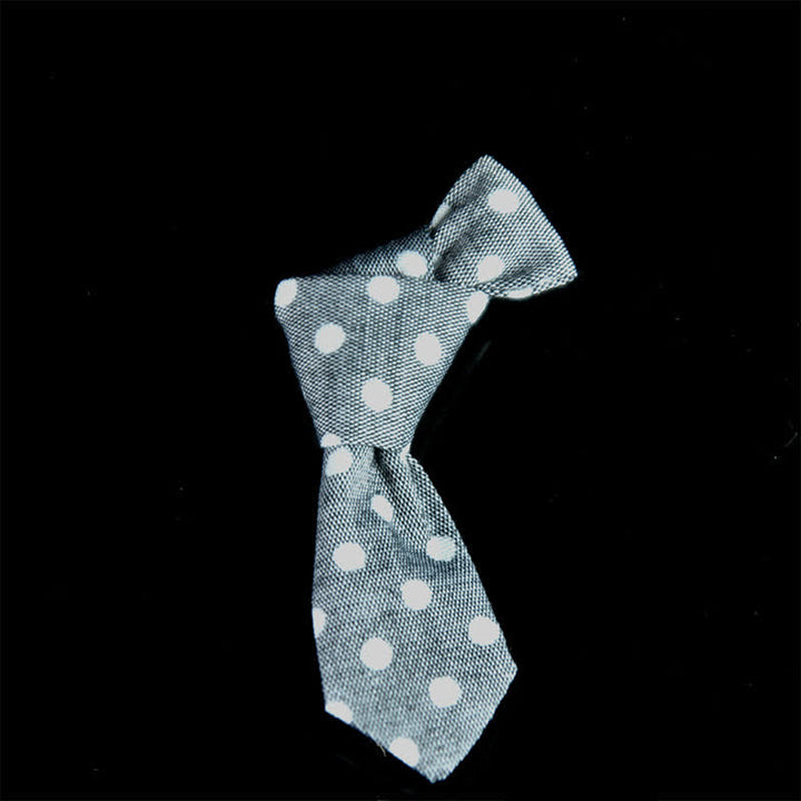 Épingle à revers en tissu de mariage pour homme, en forme de mini-cravate créative - Style n° 19 - image 23