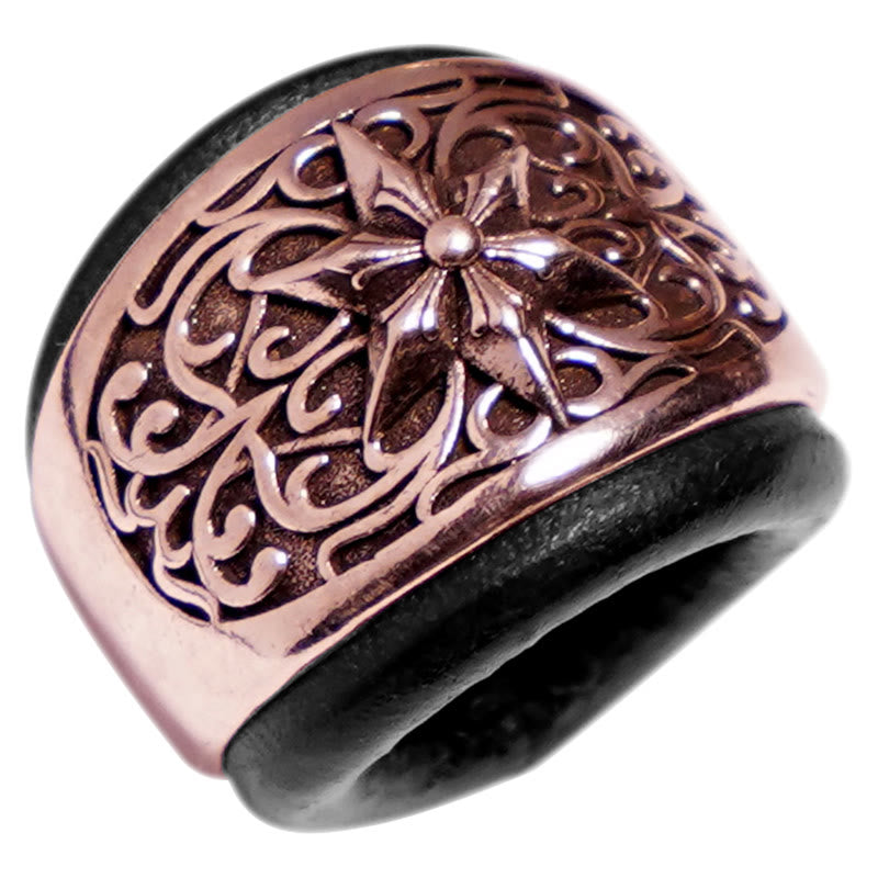 Pochette de costume imprimée hexagramme à bouton rond et noix de cajou - image 3