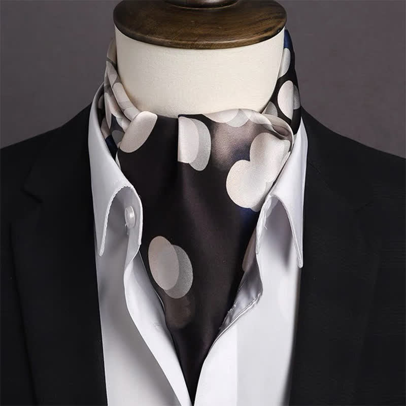 Écharpe carrée vintage pour homme à motif cachemire géométrique - Style n° 9 - image 8