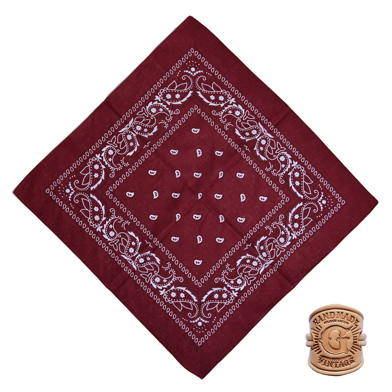 Pochette rétro à motifs multicolores avec boucle lettre - Style n° 7 - image 11