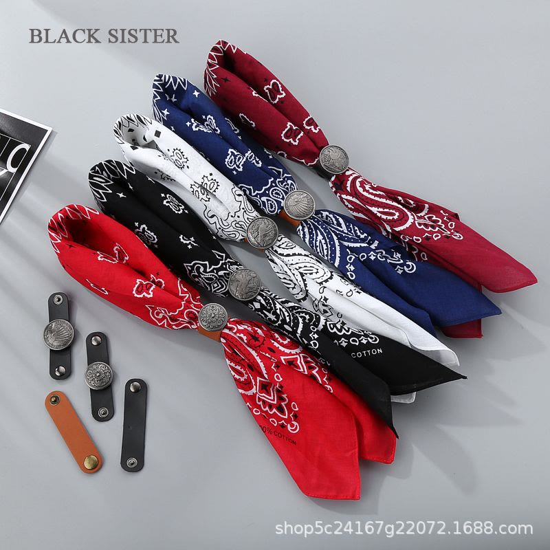 Pochette de costume rétro à imprimé noix de cajou avec boucle monnayeur - image 0