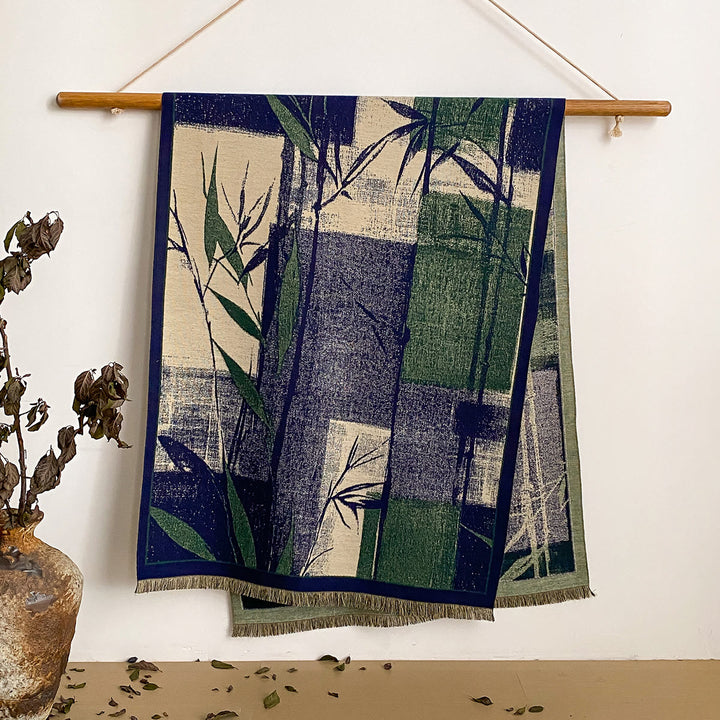 Châle à franges à imprimé floral pour femme - Style n° 9 - image 9