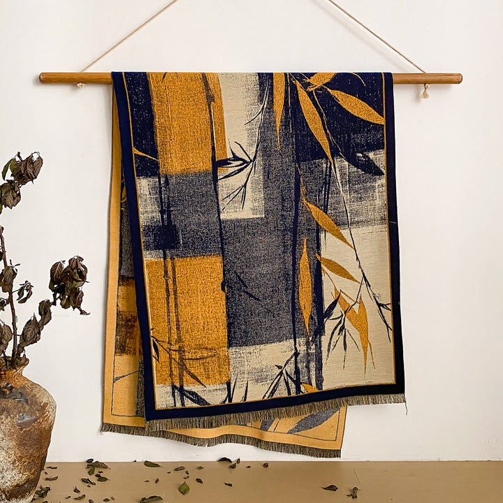 Châle à franges à imprimé floral pour femme - Style n° 8 - image 8