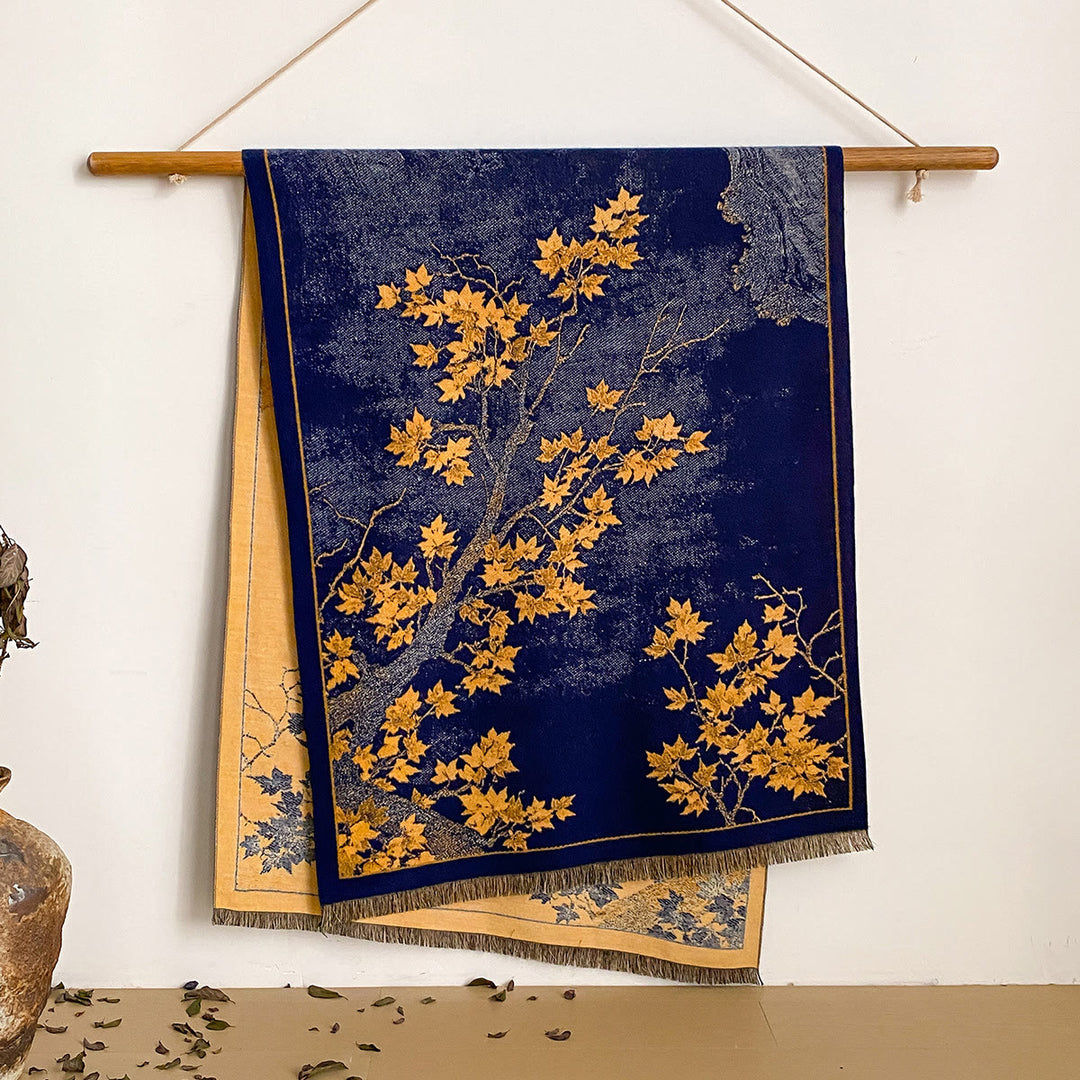 Châle à franges à imprimé floral pour femme - Style n° 5 - image 5