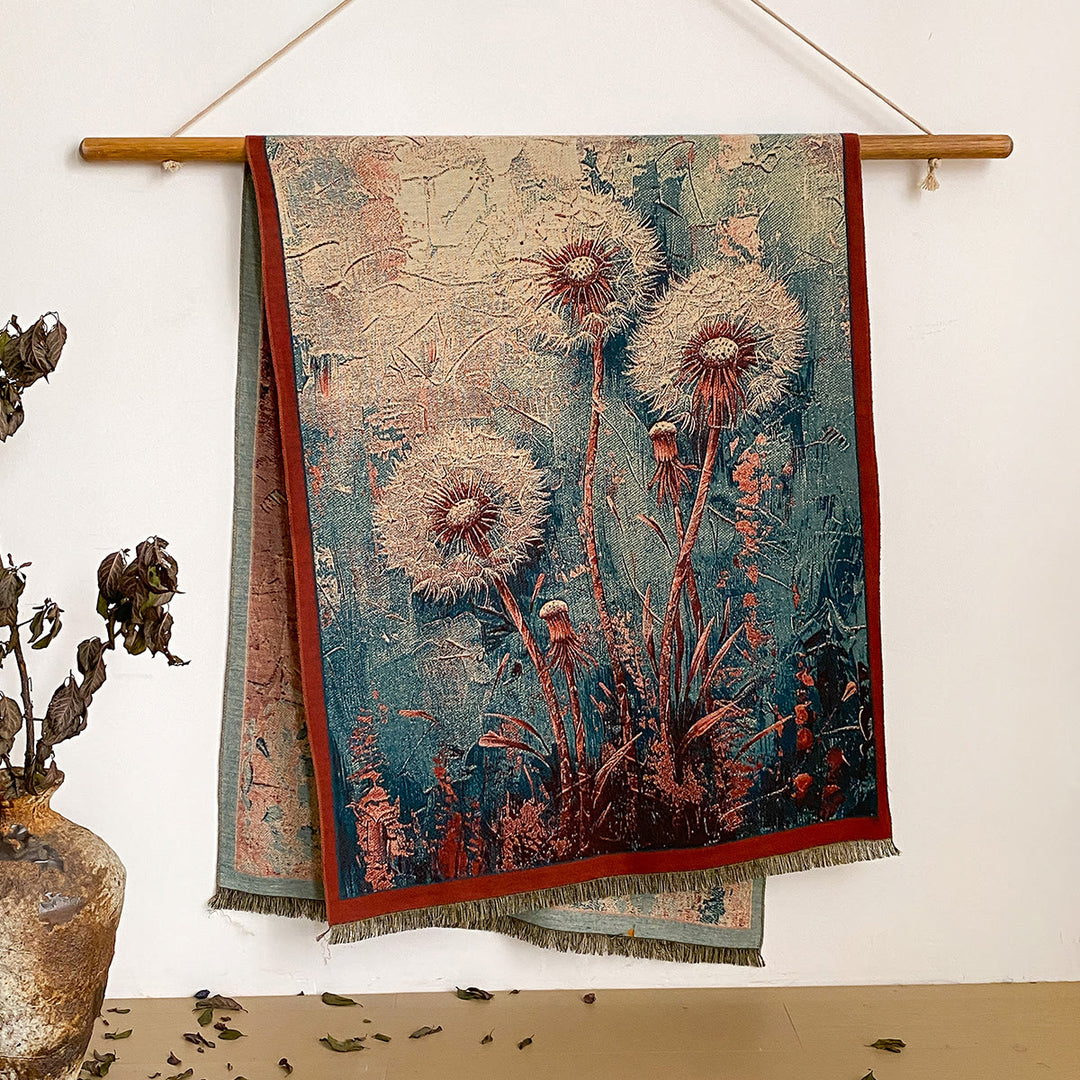 Châle à franges à imprimé floral pour femme - Style n° 28 - image 28