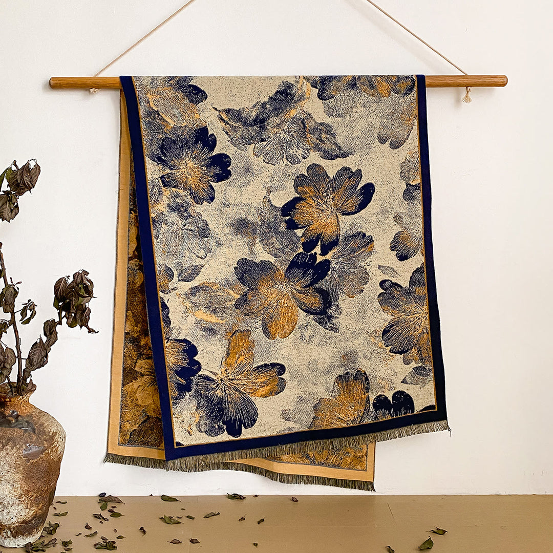 Châle à franges à imprimé floral pour femme - Style n° 43 - image 43