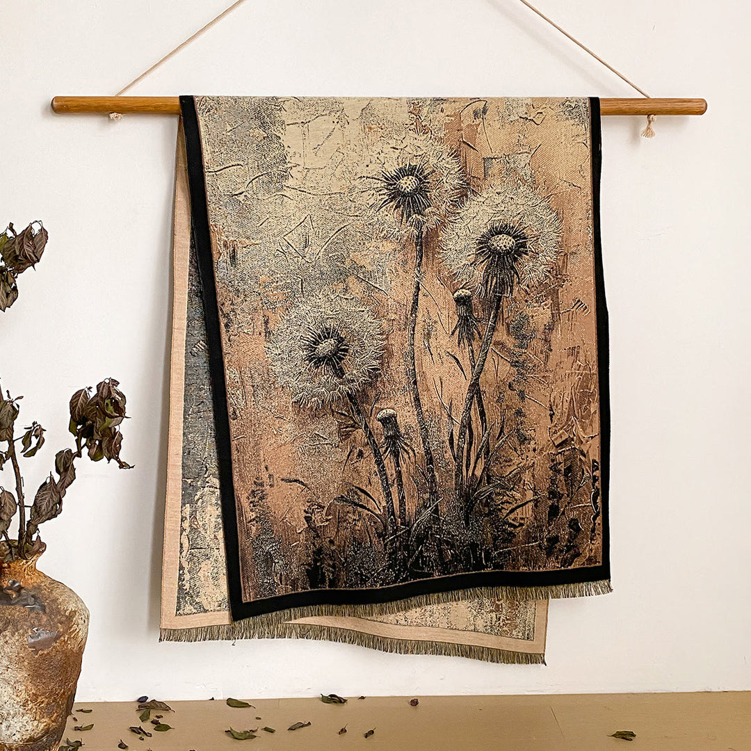 Châle à franges à imprimé floral pour femme - Style n° 27 - image 27