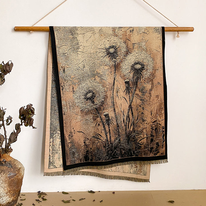 Châle à franges à imprimé floral pour femme - Style n° 27 - image 27