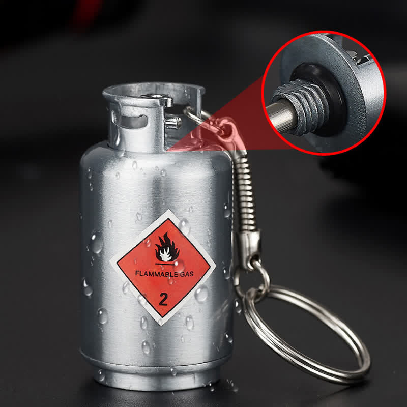 Extincteur à gaz, briquet à pétrole rechargeable avec allumettes - image 6