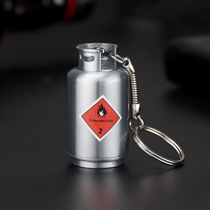 Extincteur à gaz, briquet à pétrole rechargeable avec allumettes - image 2