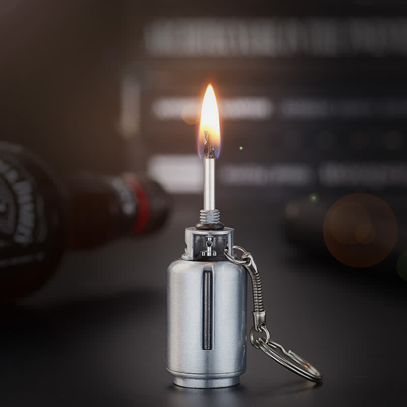 Extincteur à gaz, briquet à pétrole rechargeable avec allumettes - image 4