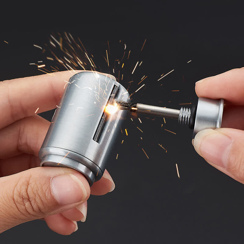 Extincteur à gaz, briquet à pétrole rechargeable avec allumettes - image 8