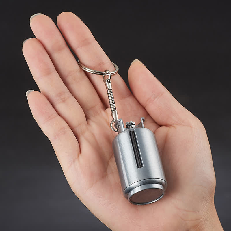 Extincteur à gaz, briquet à pétrole rechargeable avec allumettes - image 1