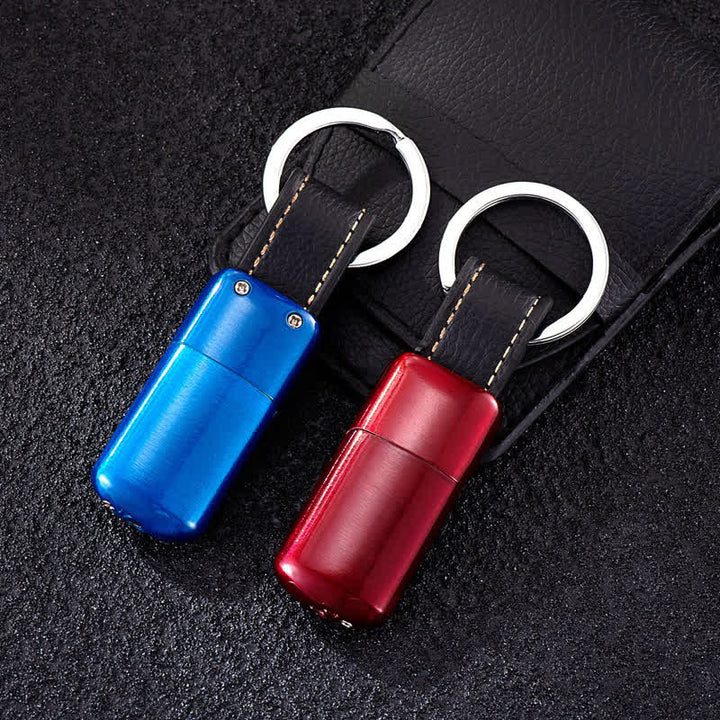 Briquet à butane gonflable mini porte-clés de poche - image 4