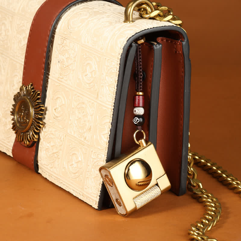 Briquet à pétrole gonflable à décompression carrée rotative - image 5