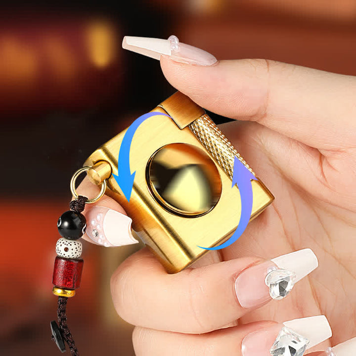 Briquet à pétrole gonflable à décompression carrée rotative - image 4