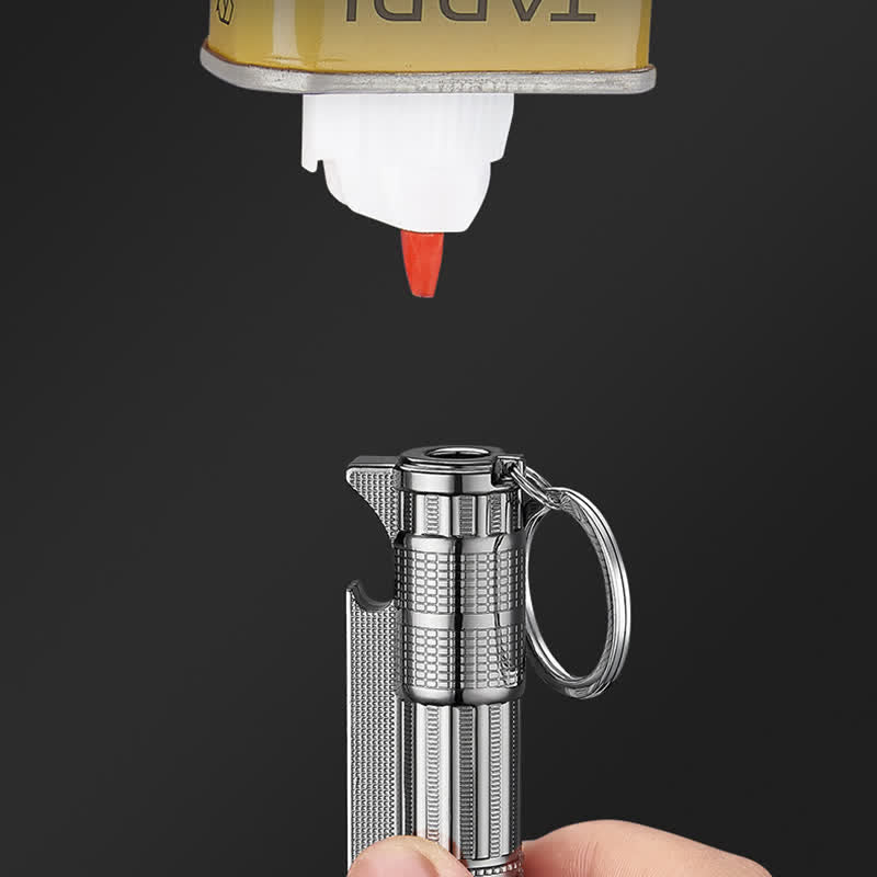 Ouvre-bouteille multifonctionnel, briquet à huile rechargeable pour allumettes - image 7