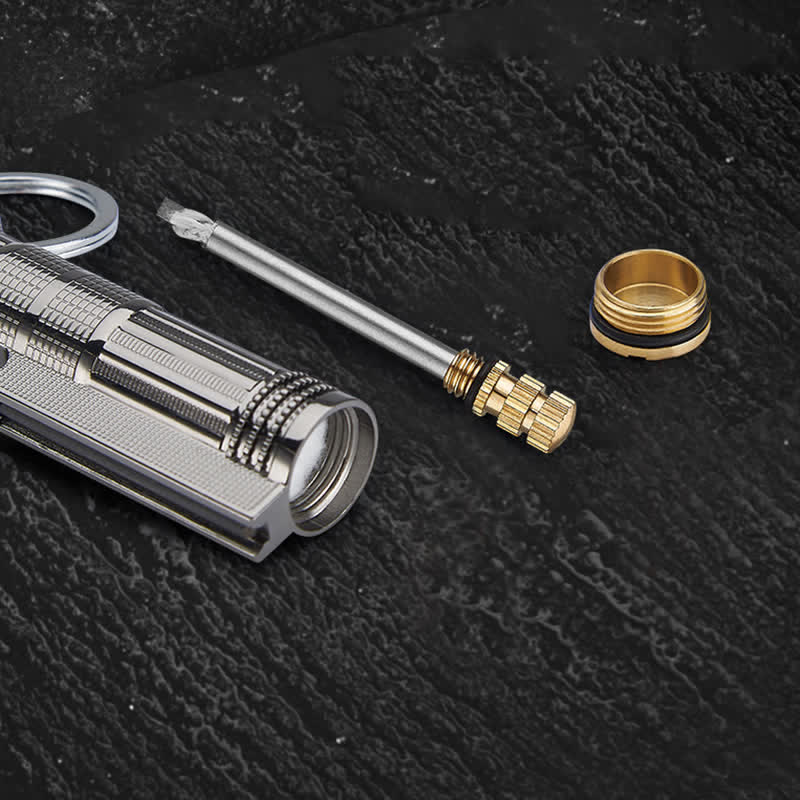 Ouvre-bouteille multifonctionnel, briquet à huile rechargeable pour allumettes - image 5