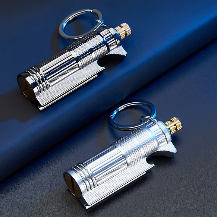 Ouvre-bouteille multifonctionnel, briquet à huile rechargeable pour allumettes - image 11