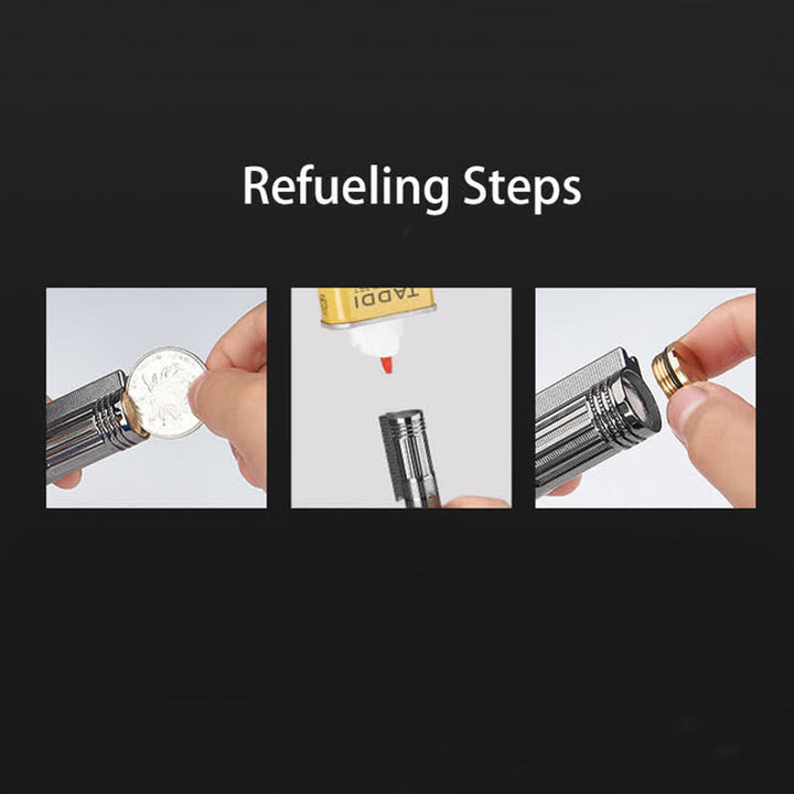 Ouvre-bouteille multifonctionnel, briquet à huile rechargeable pour allumettes - image 9