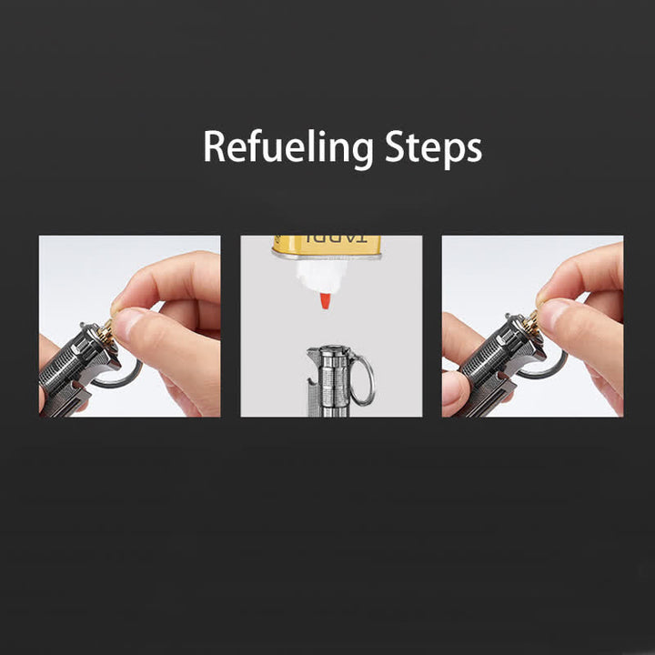 Ouvre-bouteille multifonctionnel, briquet à huile rechargeable pour allumettes - image 8