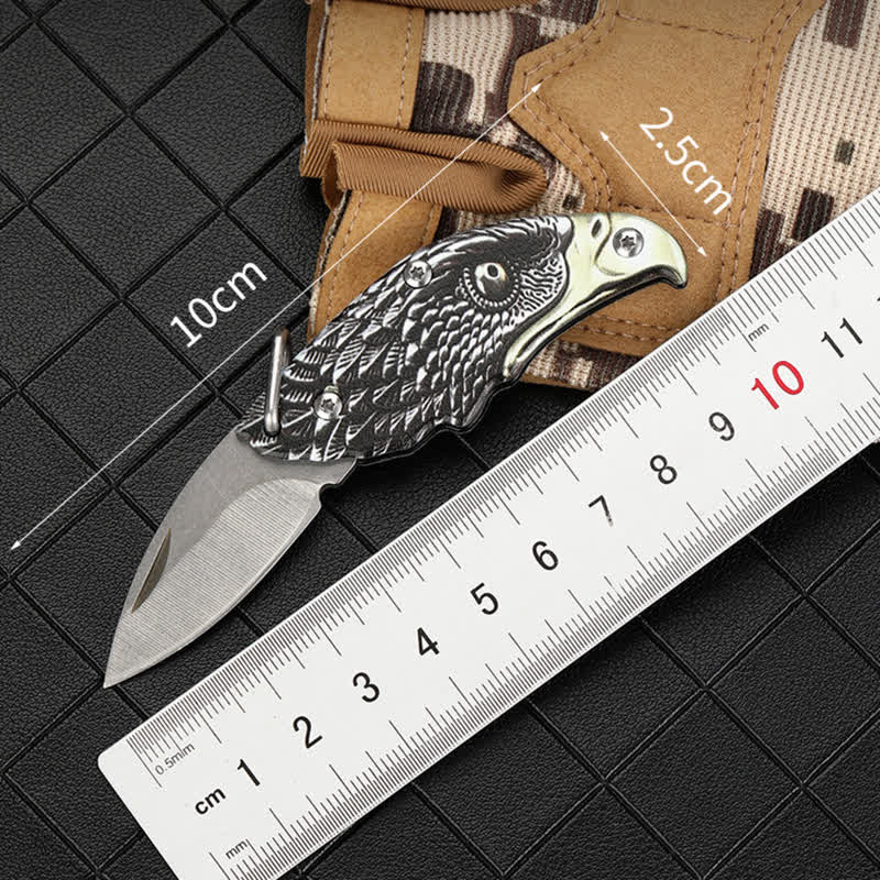 Mini outil EDC Aigle Couteau pliant dissimulé Collier Pendentif Mini EDC Outil Aigle - image 9