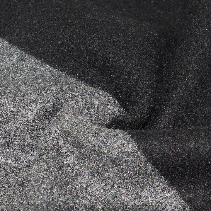 Écharpe chaude à franges rayée classique pour homme - image 6