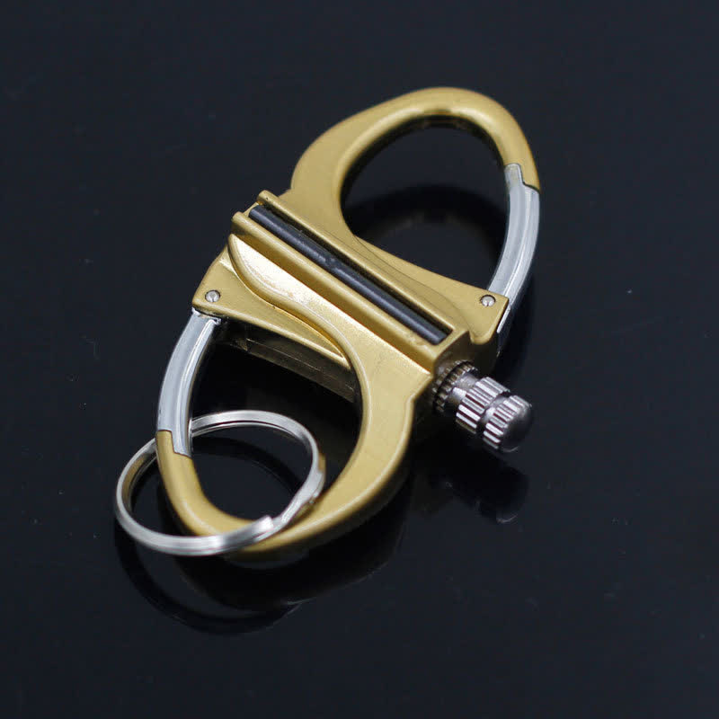 Briquet à pétrole réutilisable avec porte-clés allumettes à double anneau - image 9