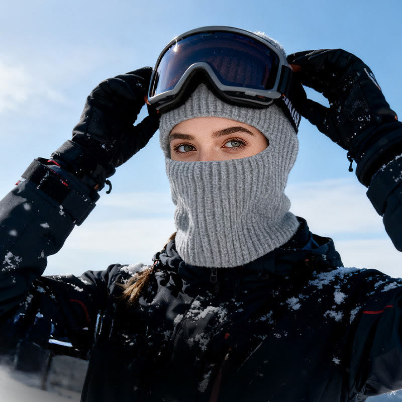 Bonnet d'hiver intégral en maille coupe-vent à 360° - image 6