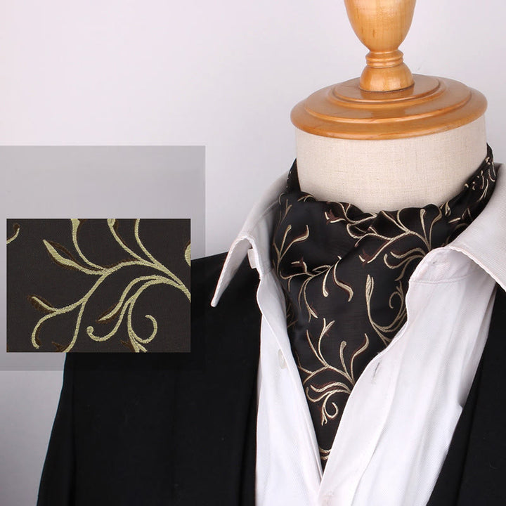 Cravate imprimée élégante rétro britannique pour homme, idéale pour un costume ou une chemise. - Style n° 16 - image 18