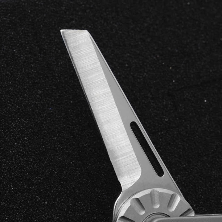 Couteau pliant en alliage de titane, porte-clés d'escalade - image 6