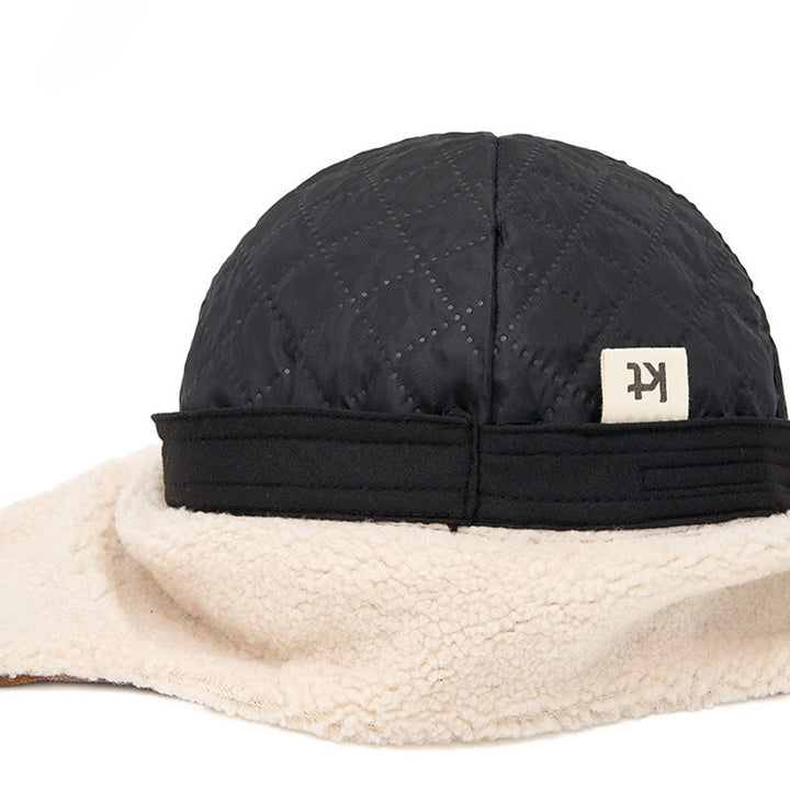 Béret tendance et confortable en daim pour homme avec cache-oreilles - image 8