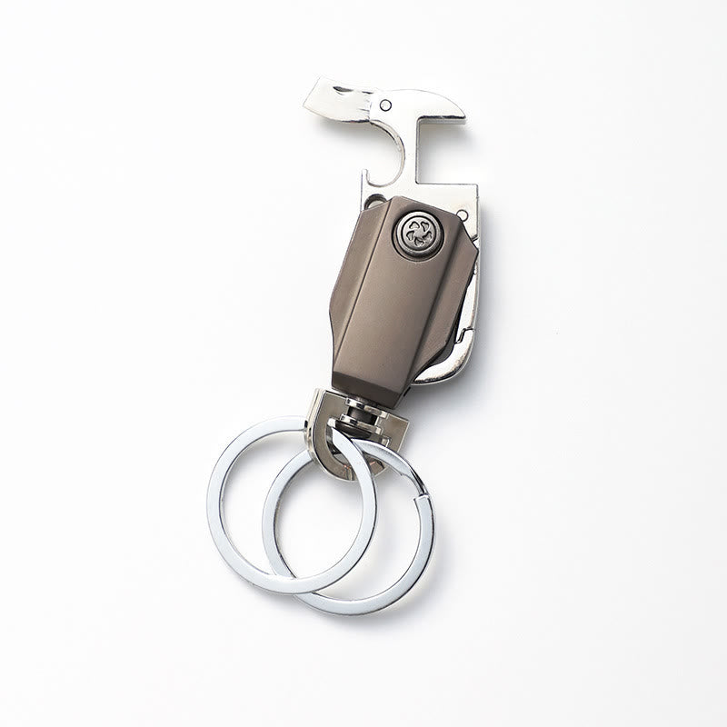 Outil EDC petit couteau ouvre-bouteille gyro porte-clés - image 6