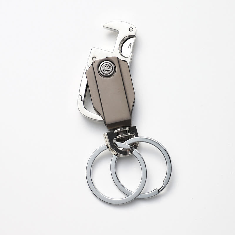 Outil EDC petit couteau ouvre-bouteille gyro porte-clés - image 3