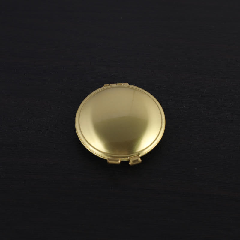 Briquet à pétrole rechargeable Creative Ladies Powder Box - Bronze - image 9