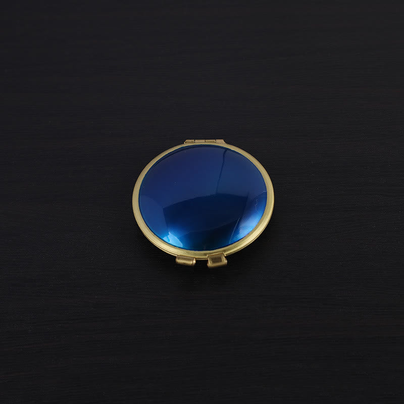 Briquet à pétrole rechargeable Creative Ladies Powder Box - Bleu - image 7