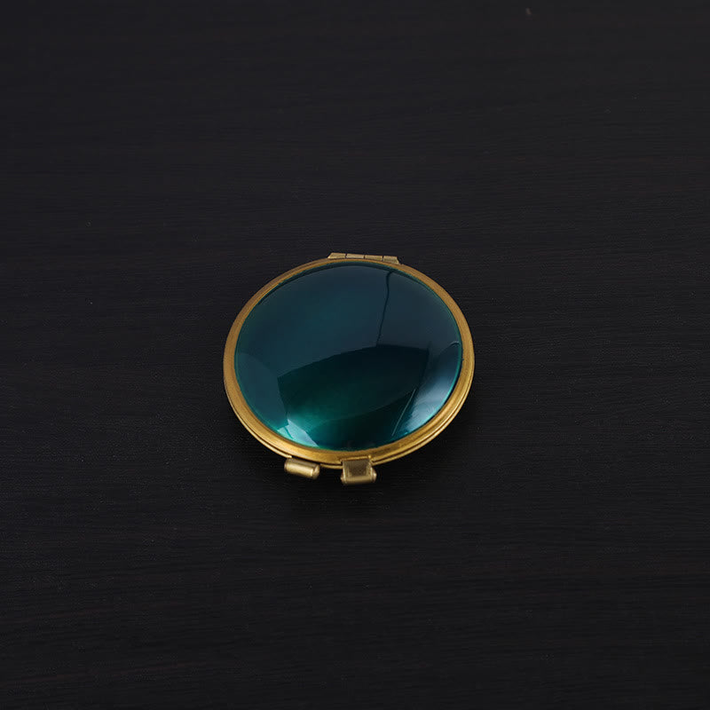 Briquet à pétrole rechargeable Creative Ladies Powder Box - Vert - image 8