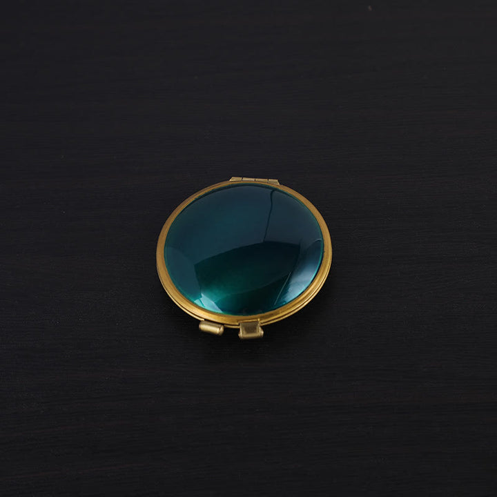 Briquet à pétrole rechargeable Creative Ladies Powder Box - Vert - image 8