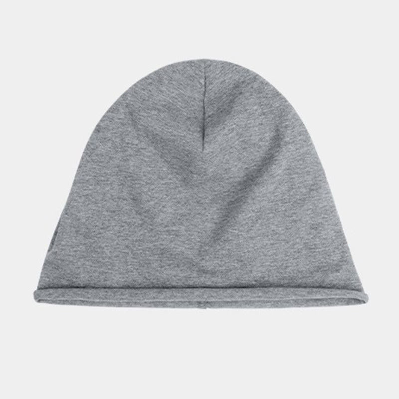 Bonnet d'hiver chaud et confortable en maille multicolore douce pour femme - image 7