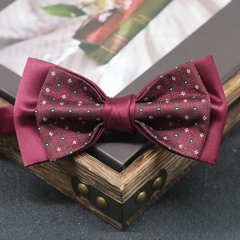 Nœud papillon de cérémonie haut de gamme pour homme, raffiné, polyvalent et à motifs variés. - Style n° 1 - image 1